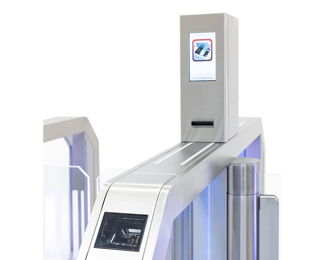 Selfboarding gate Wanzl